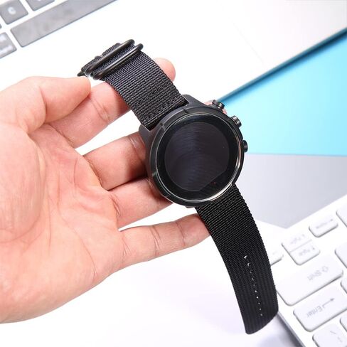 24mm nylon strap Suitable for Suunto 7/9 Spartan Sport Wrist HR Quick Release Canvas Traverse D5 Retro Wristband Baro Bracelet in Kuwait