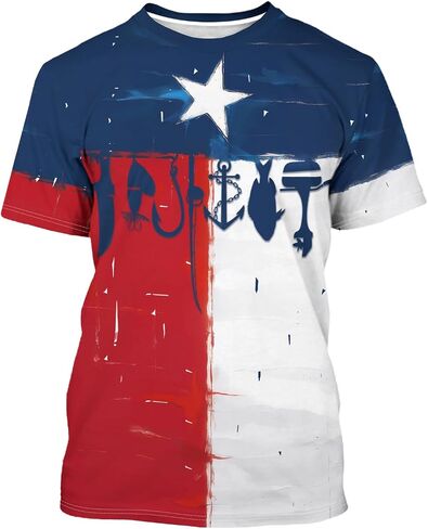 Traditional 3D Graphic Printed Unisex Shirts Casual Short Sleeve Tee in Kuwait