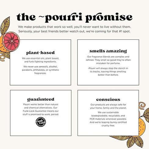 Poo-Pourri Before-You-Go Toilet Spray, Lavender Vanilla, Refill Bottle 9 Fl Oz 2 Pack- Lavender Vanilla and Citrus in Saudi Arabia