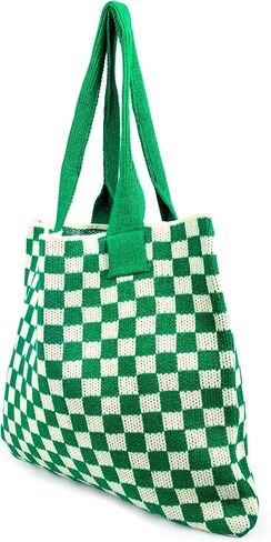 Crochet Bags for Women Summer Beach Tote Bag Large Capacity Shoulder Bag Aesthetic Hobo Bag Knit Bag Hippie Bag in Kuwait