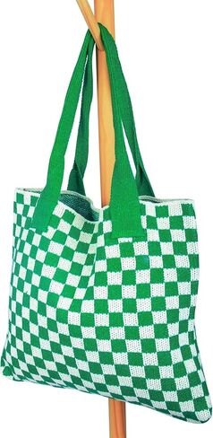Crochet Bags for Women Summer Beach Tote Bag Large Capacity Shoulder Bag Aesthetic Hobo Bag Knit Bag Hippie Bag in Kuwait