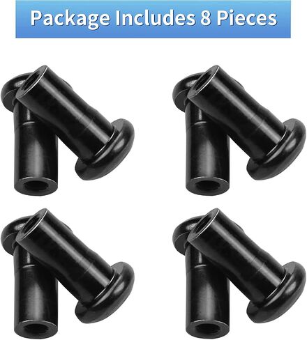 Door Hinge Nuts Replacement Screws Compatible with 2007-2018 Jeep Wrangler JK JKU (8Pcs) in Saudi Arabia