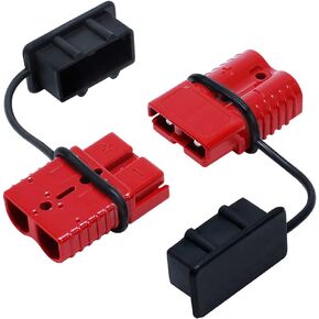 2-4 Gauge Battery Quick Connect/Disconnect (2 Pack) 175 Amps Wire Harness Plug for Winch or Trailer in Kuwait