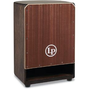 Latin Percussion Cajon, Mahogany, 19" x 14-1/4" x 14" (LP1461M)