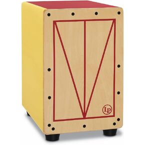 Latin Percussion Lil MT Box Cajon, Multi Color, 13" x 11" x 8" (LP1443L)