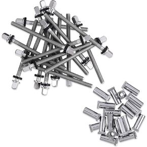 DW True Pitch Snare Drum Tension Rods (20-pack) 6.5 Inch Deep Drum