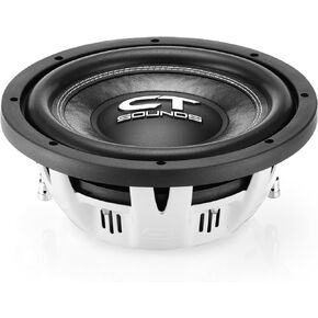 CT Sounds Hydro 10" Dual 2-Ohm 1000-Watt Shallow Mount Car Subwoofer
