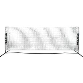 Vulcan Sporting Goods Co. Lightweight 8' Practice Pickleball Net, Black & White