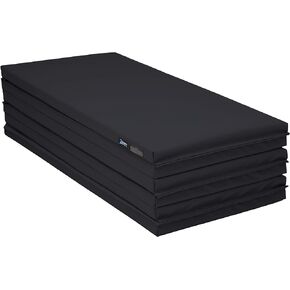 Z Athletic Folding Panel Mats for Gymnastics, Martial Arts, Tumbling (4ft x 12ft x 2in)