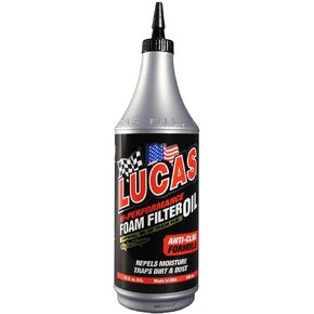 Lucas Oil High Performance Foam Filter Oil - 1qt. 10798