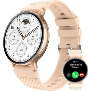 Smart Watch (Answer/Make Call), Smartwatch Fitness Tracker for Android and iOS Phones with Heart Rate Sleep Tracking, Multi Sport Modes, Blood Oxygen, Ai Voice Control,Fitness Watch for Women Men