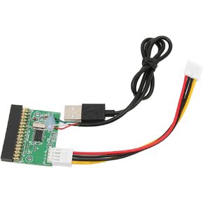 Demeras 1.44MB 3.5in Floppy Drive Connector, Durability Portable Practical Plug and Play Floppy Drive Connector for Motherboard