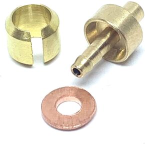 Replacement Brake Olive and Barb to fit Hope Tech 3 V4 E4 X2 Brakes