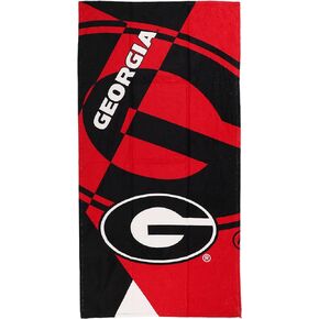 منشفة الشاطئ Northwest Georgia Bulldogs مقاس 30 × 60 بوصة، تصميم أحجية