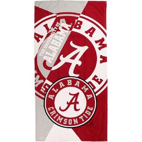 Northwest Alabama Crimson Tide 30 x 60 Inch Beach Towel, Puzzle Design