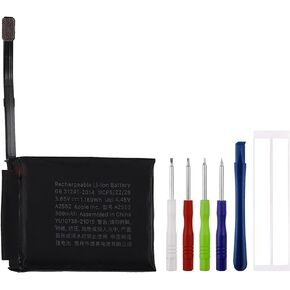 New Rechargeable Replacement Battery A2552 Compatible with Apple Watch Series 7 45mm A2477& A2478 with Tool Repair Kit