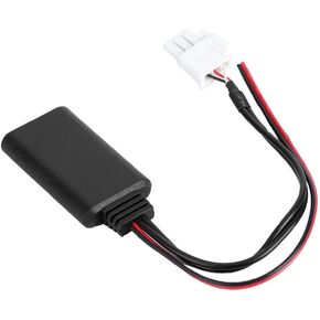 For Honda Goldwing Bluetooth Adapter,Bluetooth Adapter Receiver for Honda Goldwing Gl1800 Female Stereo Audio Jack Adapter Cable 3-Pin AUX Wireless Audio Cable Adapter for GL1800 Goldwing