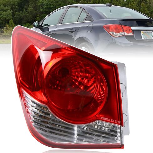 Tail Light Compatible with Chevrolet Cruze 2011-2015 Cruze Limited 2016 Rear Taillights Lamp Assembly Left Driver Side Brake Light Replace 96828250 GM2804107 in Saudi Arabia