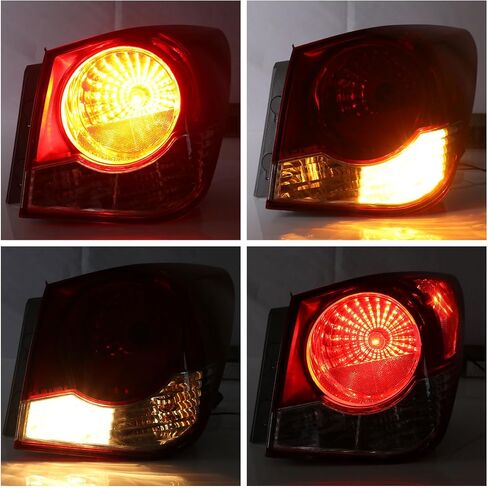 Tail Light Compatible with Chevrolet Cruze 2011-2015 Cruze Limited 2016 Rear Taillights Lamp Assembly Left Driver Side Brake Light Replace 96828250 GM2804107 in Saudi Arabia
