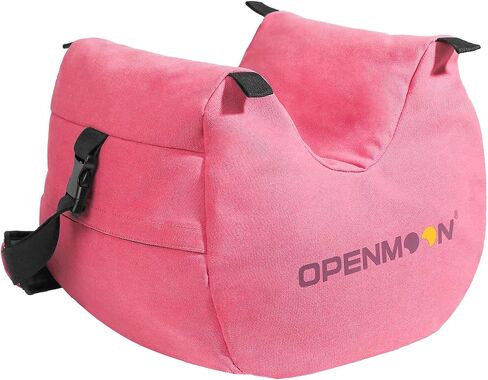 OPENMOON Camera Support Saddle Saddlebags |Heavy-Duty Splash-Proof Canvas (L, Blue) in Saudi Arabia