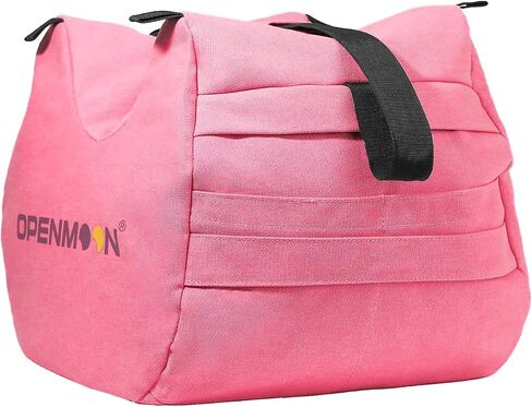 OPENMOON Camera Support Saddle Saddlebags |Heavy-Duty Splash-Proof Canvas (L, Blue) in Saudi Arabia