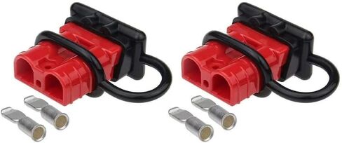 350A Battery Connector AWG 2/0 Quick Connect Battery Modular Power Connectors Quick Disconnect Winch Trailer Plug Connector for Recovery Winch or Trailer(350 A (2 pcs) in Saudi Arabia