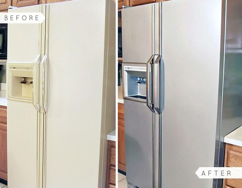 Liquid Stainless Steel Fridge Kit, Stainless Steel, 5 Piece Set in Saudi Arabia