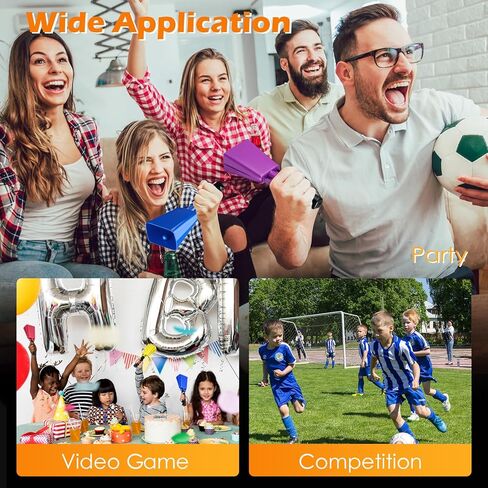 8 قطع من أجراس البقر الكبيرة المصنوعة من الفولاذ من Hicarer مع مقبض، أجراس بقر يدوية متعددة الألوان، صانعة ضوضاء عالية للأحداث الرياضية، وألعاب كرة القدم، وألعاب كرة القدم، والتخرج، والمزرعة، والمزرعة in Kuwait