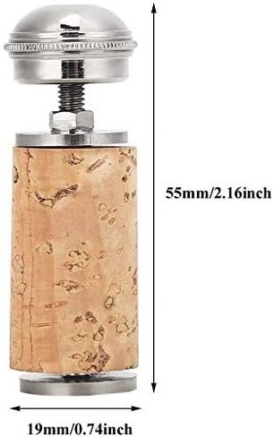 Jiayouy Flute Headjoint Cork Plugs Flute Stopper Plug and Crown Repair Parts Natural Corks in Saudi Arabia