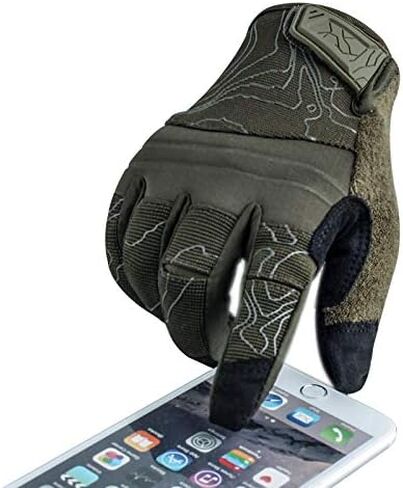 Touch Screen Full Finger Dexterity Gloves for Men Women Motorcycle in Saudi Arabia