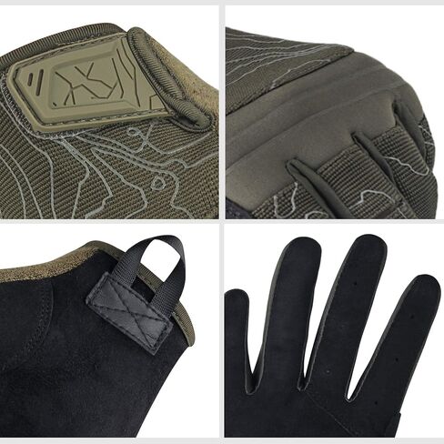 Touch Screen Full Finger Dexterity Gloves for Men Women Motorcycle in Saudi Arabia