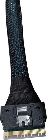 DiliVing SlimSAS 8X to SlimSAS 8X,SFF-8654 74pin to SFF-8654 74pin Cable 70CM in Saudi Arabia