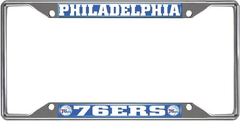 FANMATS NBA Chrome Metal License Plate Frame in Kuwait