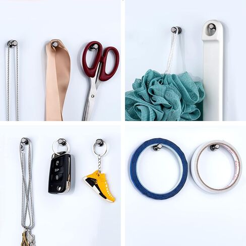 20 قطعة مغناطيس معدني، دبابيس دفع مغناطيسية فضية، مغناطيس الثلاجة، مغناطيس دبوس دفع من النيكل المصقول مثالي لمغناطيس الثلاجة، مغناطيس المكتب، مغناطيس السبورة البيضاء، مغناطيس الخريطة in Kuwait