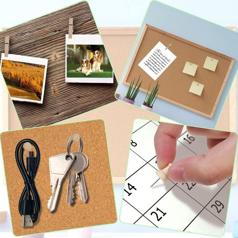 150 Pcs Wood Push Pins, 2 Types Decorative Thumb Tacks Wood Push Pins Wooden Clips Push Pins Tacks Decorative for Cork Boards Crafts Arts Projects in Saudi Arabia