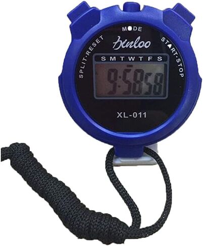 LCD Display Stopwatch Counter Timer Digital Sport Date Alarm Chronograph Compass Multi Function Chronograph Fitness Coach Refrees in Saudi Arabia