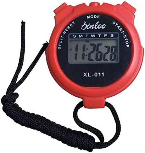 LCD Display Stopwatch Counter Timer Digital Sport Date Alarm Chronograph Compass Multi Function Chronograph Fitness Coach Refrees in Saudi Arabia