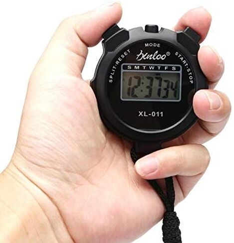 LCD Display Stopwatch Counter Timer Digital Sport Date Alarm Chronograph Compass Multi Function Chronograph Fitness Coach Refrees in Saudi Arabia