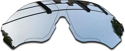SEEABLE Premium Polarized Mirror Replacement Lenses for Oakley EV Zero Range OO9327 Sunglasses - Silver Mirror in Saudi Arabia