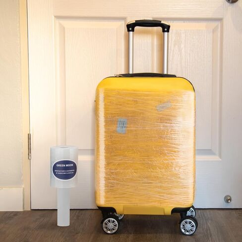 Green Moon 2PCS Stretch Wrap with Handle 5'' 1000ft 80 Gauge Thickness Mini Shrink Wrap Roll for Moving Furniture, Supplies, Plastic Wrap for Packing, Heavy Duty Stretch Film in Saudi Arabia