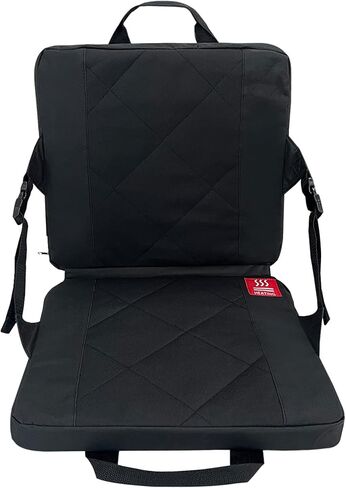GHPERTCAER Heated Bleacher Seat Pad Cushion with Back Support for Sports Outdoor Hunting Camping & Office, USB Battery Powered, 3 Gear Adjustable Temperature,Waterproof 600D Oxford Cloth in Saudi Arabia