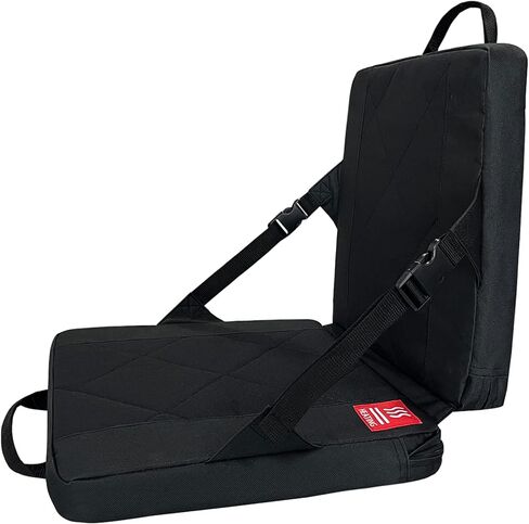 GHPERTCAER Heated Bleacher Seat Pad Cushion with Back Support for Sports Outdoor Hunting Camping & Office, USB Battery Powered, 3 Gear Adjustable Temperature,Waterproof 600D Oxford Cloth in Saudi Arabia