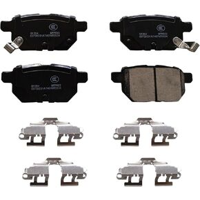 تيل فرامل سيراميك خلفي D1354 لسيارة بونتياك فايب 2009-2010 | سليل tC 2011-2016، xB 2008-2015 | تويوتا كورولا 2009-2020، ماتريكس 2009-2013، بريوس 2014-2022، بريوس AWD-e، بريوس برايم، يارس in Kuwait