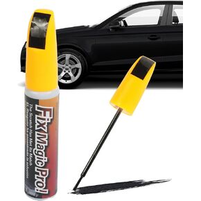 RACOONA Touch Up Paint Pen,2 in 1 Car Paint Scratch Repair,Car Scratch Remover for Deep Scratches,Car Accessories Car Paint Pen,Automotive Touch Up Paint Pen,Car Paint Touch Up for Car Scratch (Yellow)