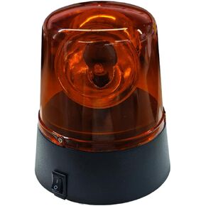 4.31'' x 3.56'' Car Siren Strobe Light, 360 Degree Rotation LED Warning Light, Police Lights for Car, Flashing Flare Party Lamp (Red)