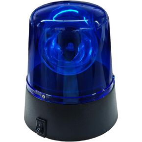 4.31'' x 3.56'' Car Siren Strobe Light, 360 Degree Rotation LED Warning Light, Police Lights for Car, Flashing Flare Party Lamp (Red)