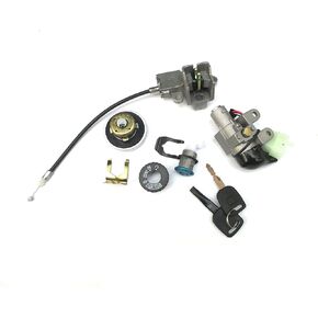 Scooter Ignition Switch Key Set 49 50 cc TaoTao Peace Roketa Jonway NST Tank Gy6