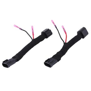 Headlight Conversion Adapter Harness Kit Left and Right Headlight for Camaro 2010-2013 SpecD 6th Gen Headlight Conversion Harness 4 Pin Headlight Bulb Conversion Socket Harness Plug Wire
