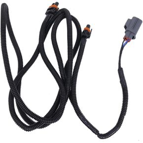 JEENDA Fog Light Wiring Harness 68197065AA 68197065-AA Compatible with 2013-2020 Ram 1500 3.0L 3.6L 5.7L