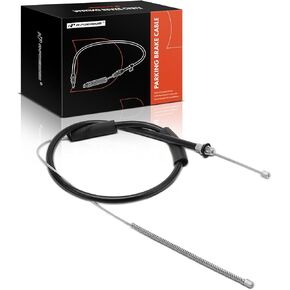 A-Premium Rear Driver Side Parking Brake Cable Assembly Compatible with Dodge and Chrysler Models: Caravan 2001-2007, Town & Country 2004-2007, Voyager 2001-2003 - Replace # 4683299AE